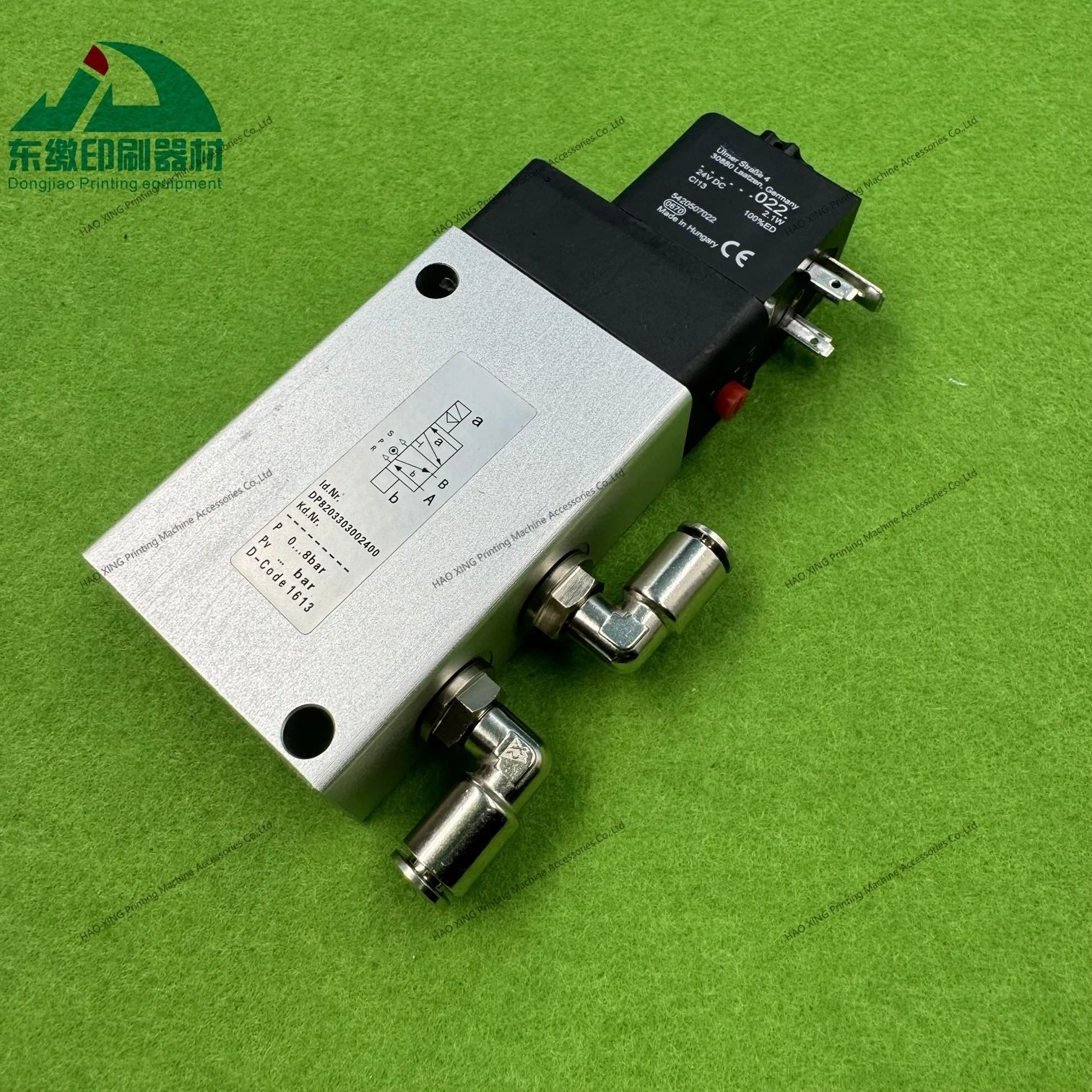 

Printing Machinery Parts Solenoid Valve 00.580.2291 for Heidelberg Printing Machine Accessories Solenoid Valve With High Quality