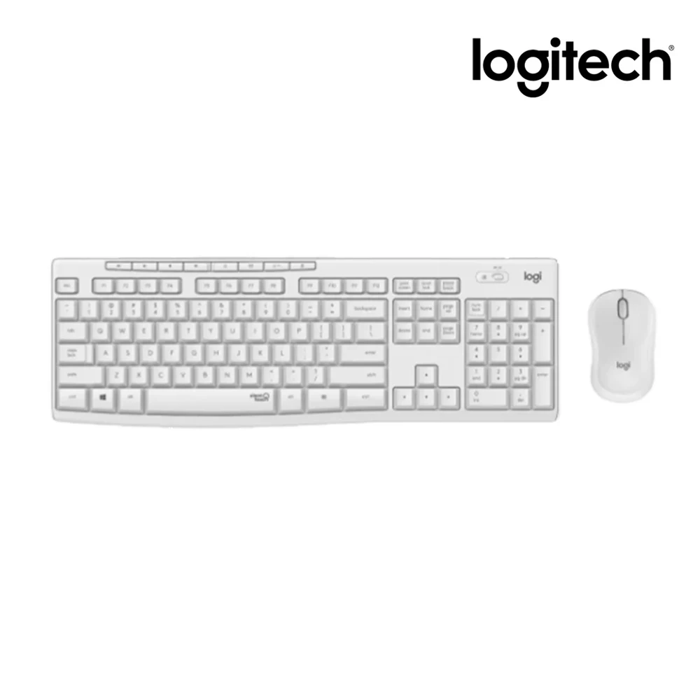 Domestic genuine Logitech Korea MK295 Silent White Wireless Keyboard Mouse set