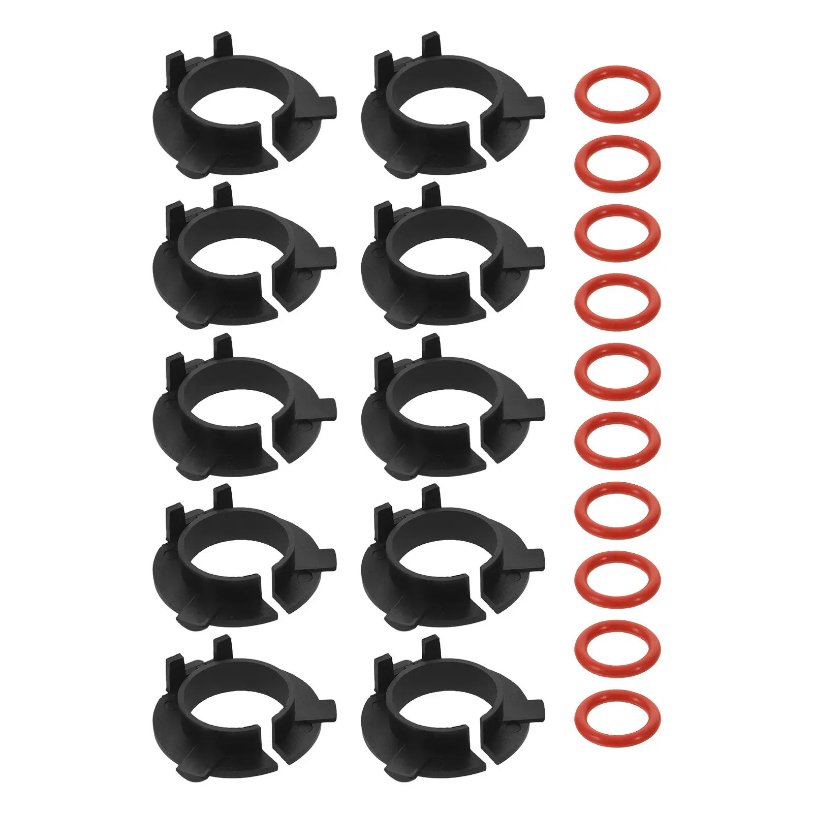 10Pcs Bulb Holder Adapter Secure Fix Bracket Car Headlamp Socket Retainer H7 Bulb Mounting Adapter LED Base