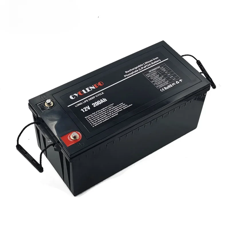 12v 200ah Solar Lithium Battery For Solar Energy System/boat/marine