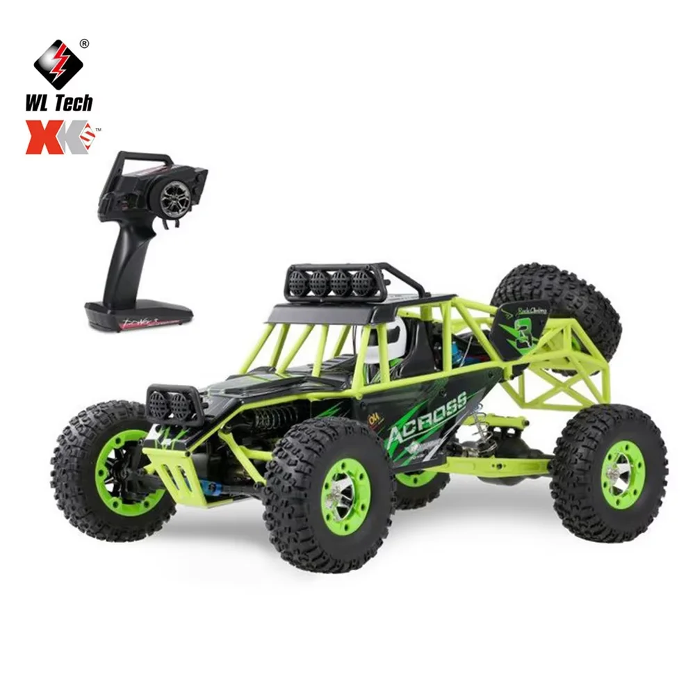 Wltoys 12428 1/12 RC Car 2.4G 4WD Electric Brushed Racing Crawler RTR 50km/h High Speed RC Off-road Car Remote Control Car Toys