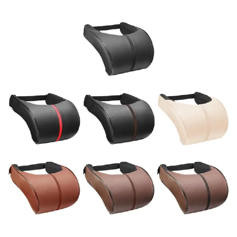 Car Headrest Pillow - Memory Foam Cushion with Ergonomic Design for Ultimate Pressure Relief Long Drive Comfort 6