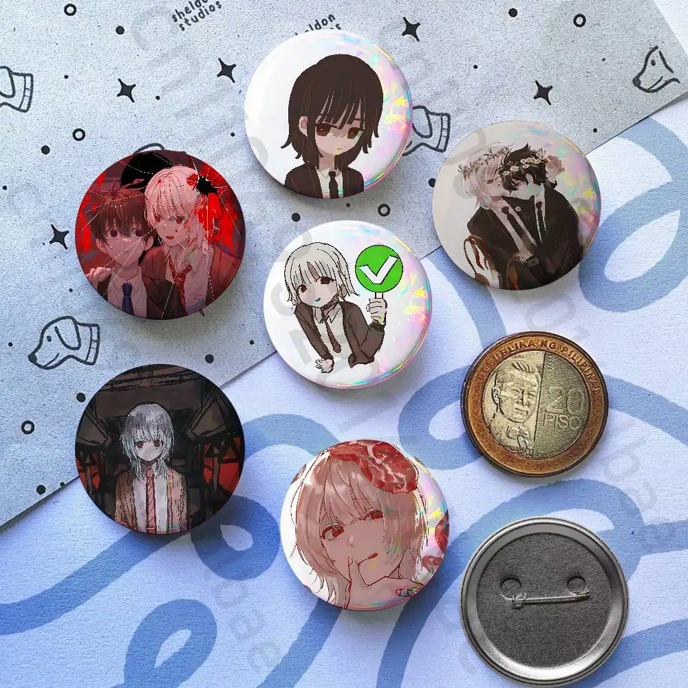 

S-Saihate S-Station Game 25mm 75mm 44mm 58mm 32m Coin Badges Personalized Handmade Round Brooches Pins Accessory