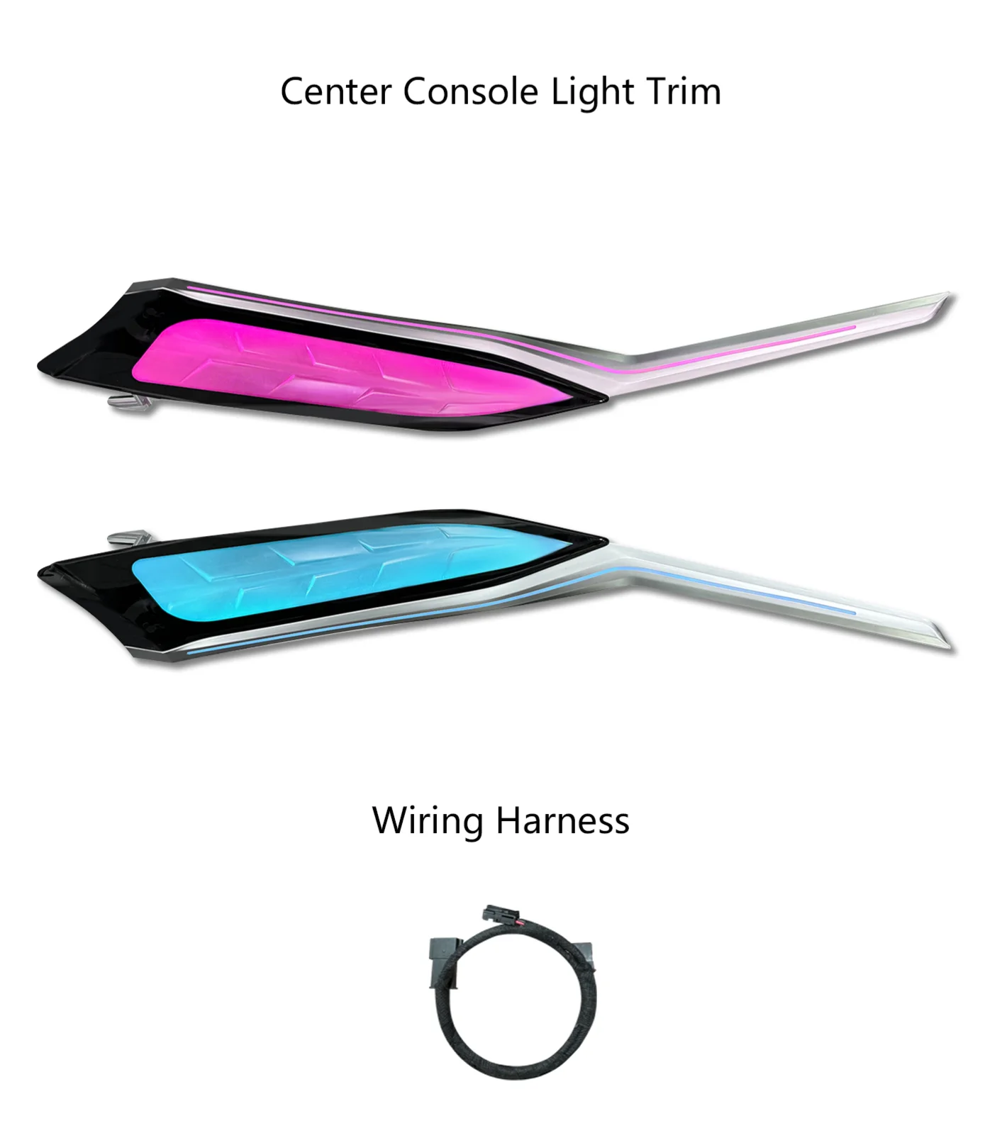For BMW 3/4 Series G80 G82 G20 G22 G42 Ambient Light Crystal Style Center Console Lighting Upgrade Plug and play screen control