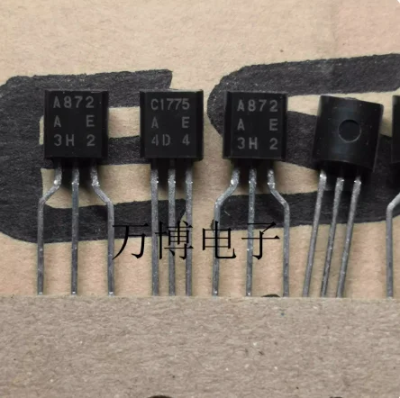 

10pair/lot Audio transistor 2SA872AE 2SC1775AE Japanese original A872 C1775 audio transistor free shipping