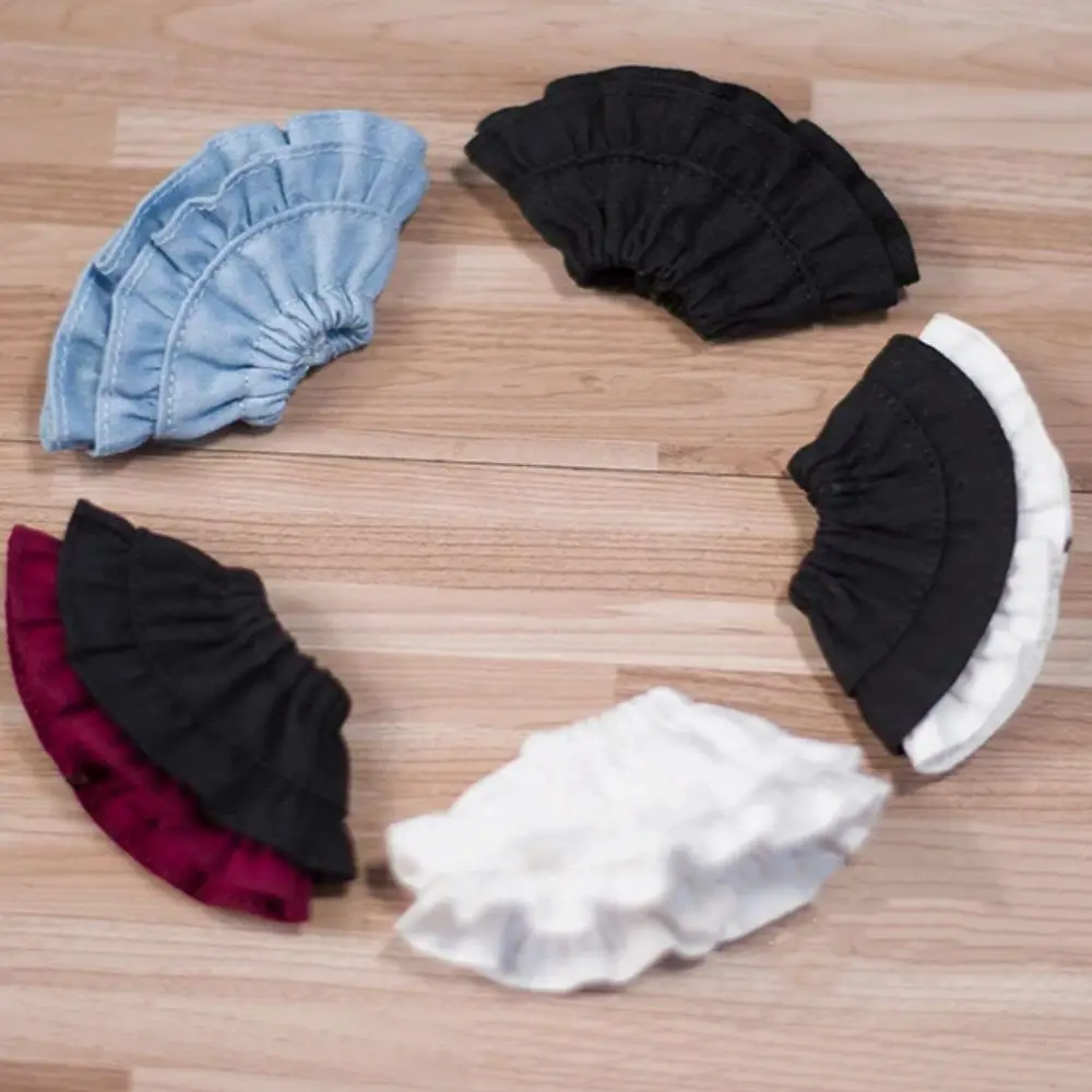 Giocattolo fai da te gonna corta Ob11 vestiti per le bambole quotidiano casual fatto a mano bambola torta gonna decorazione bambola vestito bambole mezza gonna 1/12bjd bambola