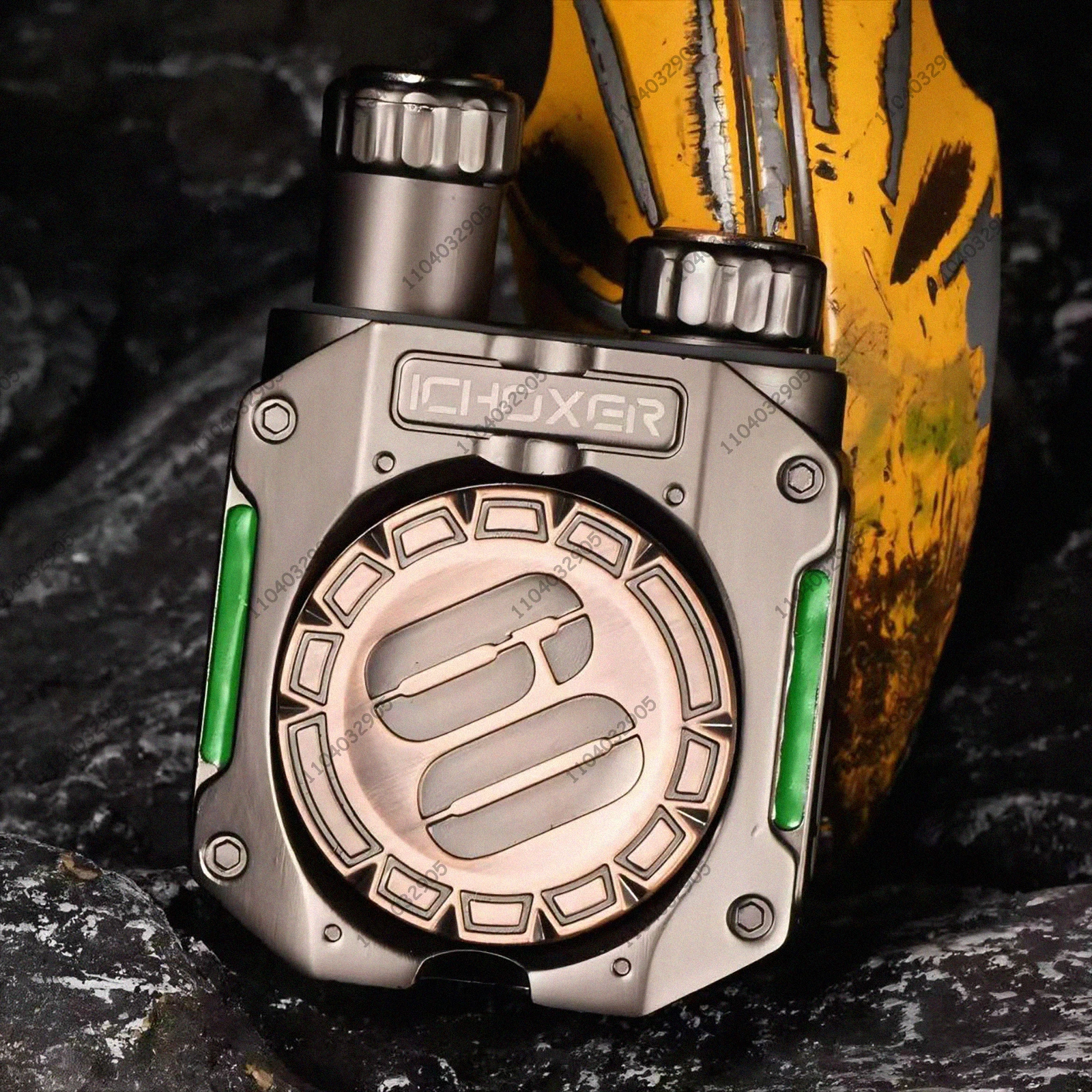 EDC métal Fidget Spinner rouleau bouton Clicker magnétique Fidget Gear Gadget soulagement du Stress Anti-anxiété cadeau