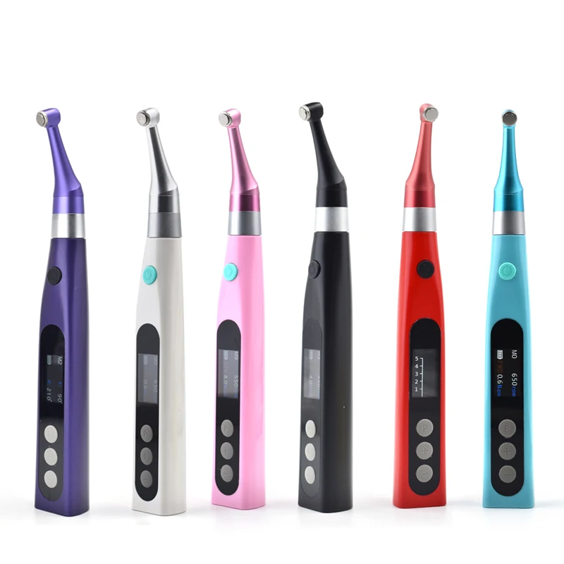 

Беспроводной стоматологический бесщеточный роторный эндодонтический двигатель 2 в 1, эндодонтическое лечение корней и консервным наконечником 16:1