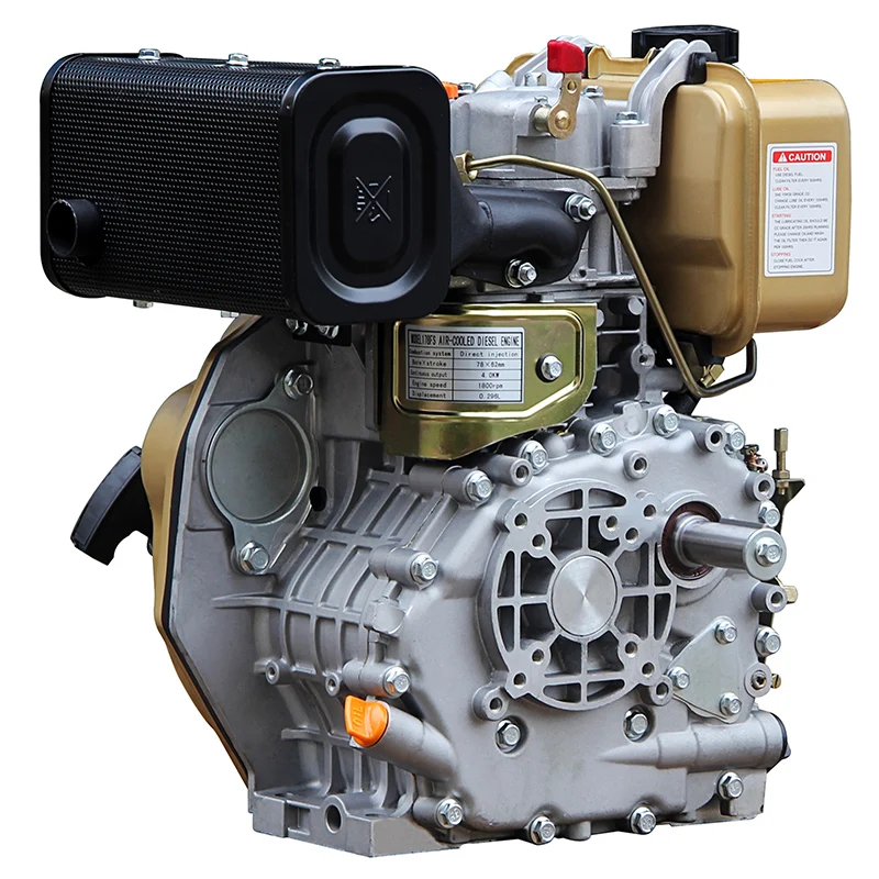 HR178FS Diesel Engine 3.8kW Single Cylinder Easy Operate Electric Start Euro 5 Emission Standard Air-Cooled