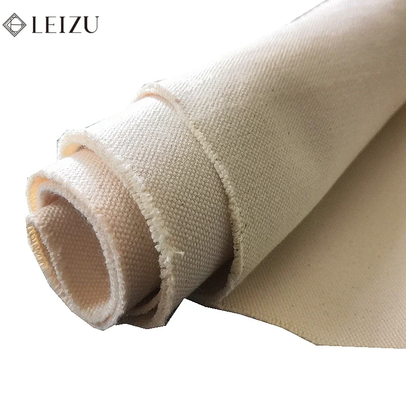 Primary Color 100% Cotton Canvas Fabric By Half Meters For Sewing Sofa Cover DIY Bags Cloth Material W300073