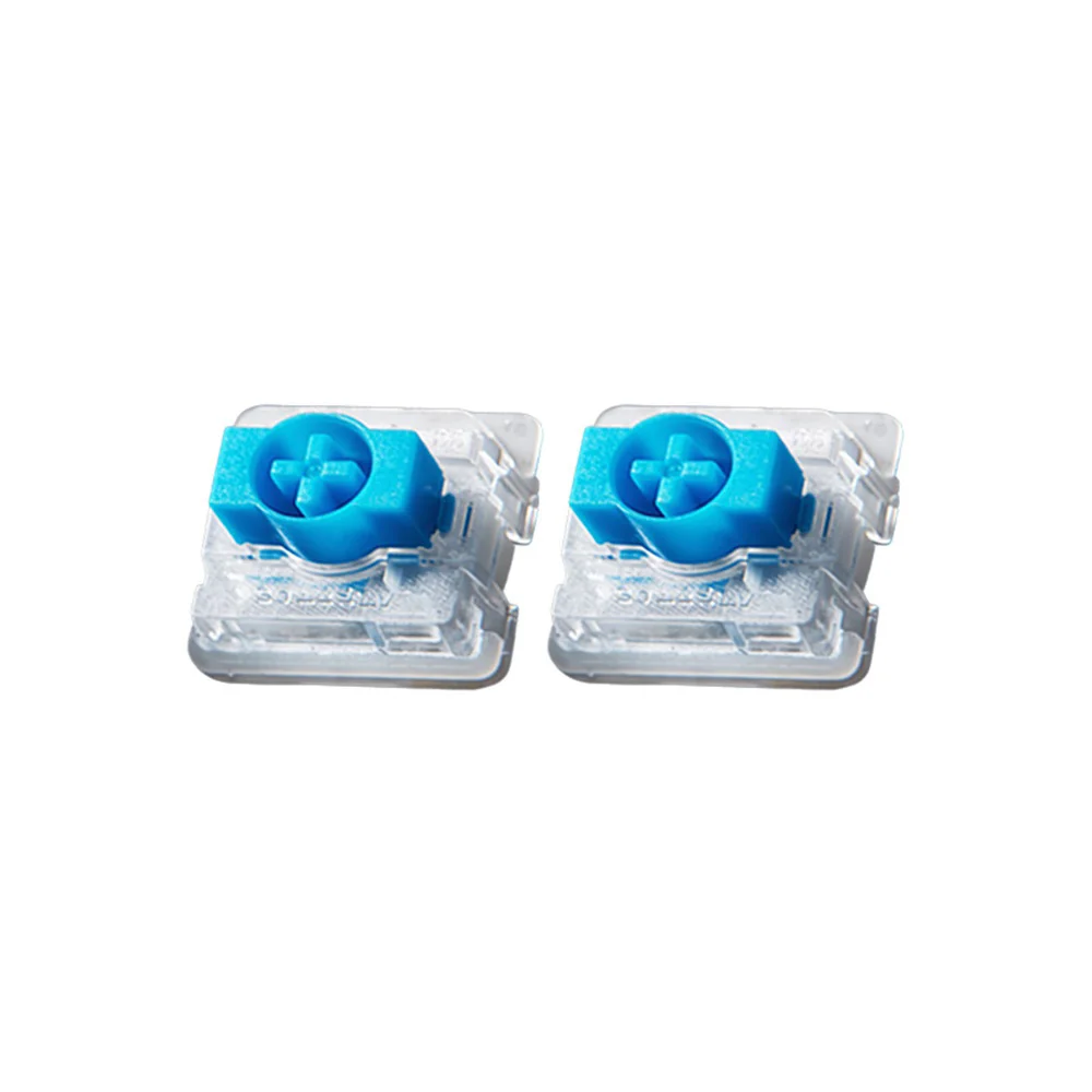 New For Free Accessories Solid Color Cross Keycap High Transparency Short Tripod Shaft