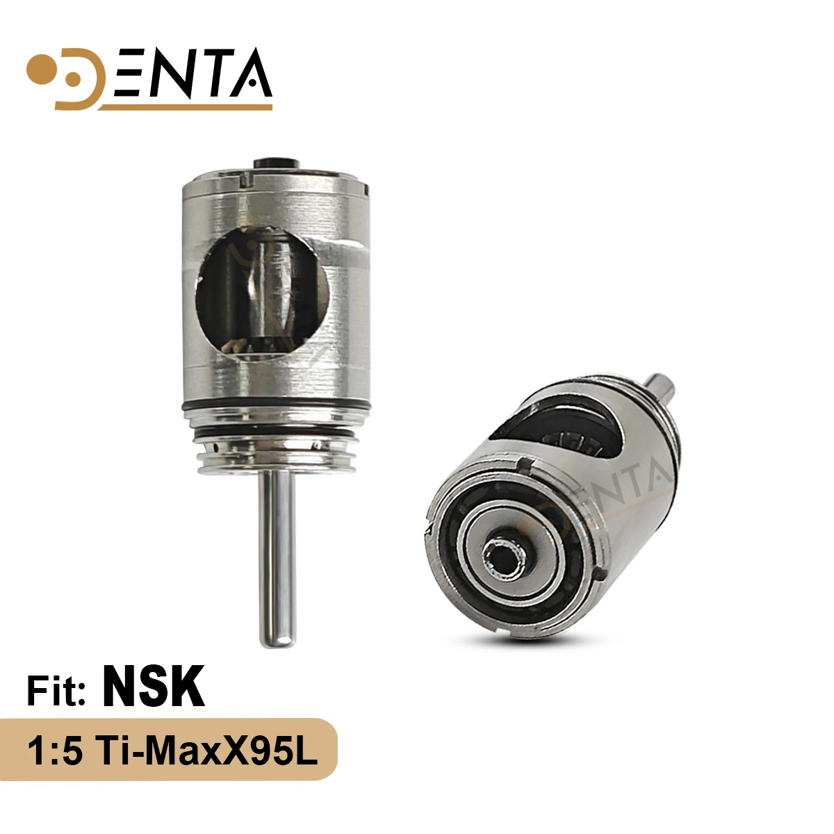 Contra Angle Head for Dental 1:5 Increasing Optic Fibre Low Speed Handpiece Fit NSK Ti Max X95L Contra Angle Red Ring