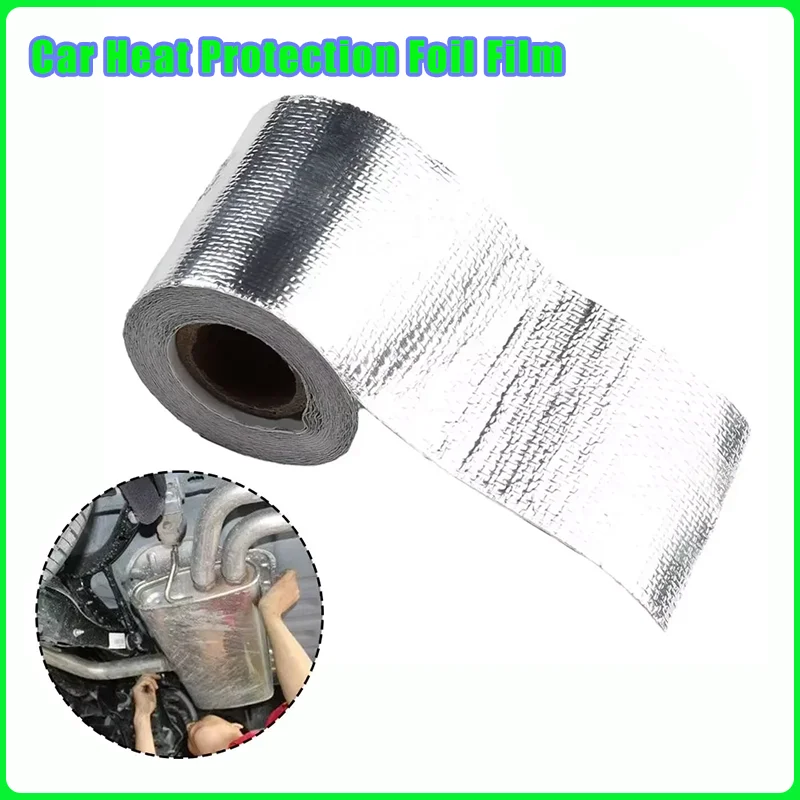 Exhaust Wrap Titanium - 1 rouleau de Film de Protection
