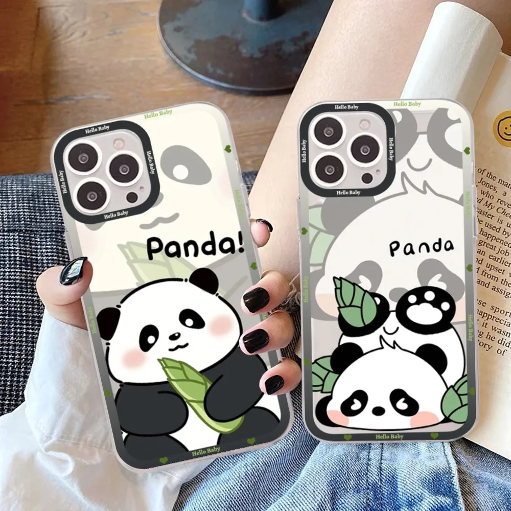 

Cute Kawaii Panda Mousepad For Redmi 7 8 9 A For Redmi Note 5 7 8 9 10 11 Pro Max 4G 5G Funfas