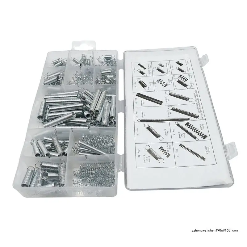 28GF Spring Assortment Set Compression Extension Spring With Storage Box Pack of 200