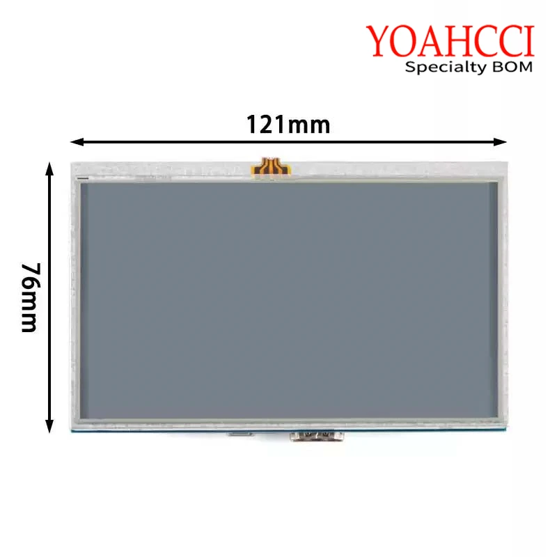 Fotografia 5: Tela LCD de 5 polegadas HDMI touch 800 * 480 compatível com Raspberry Pi