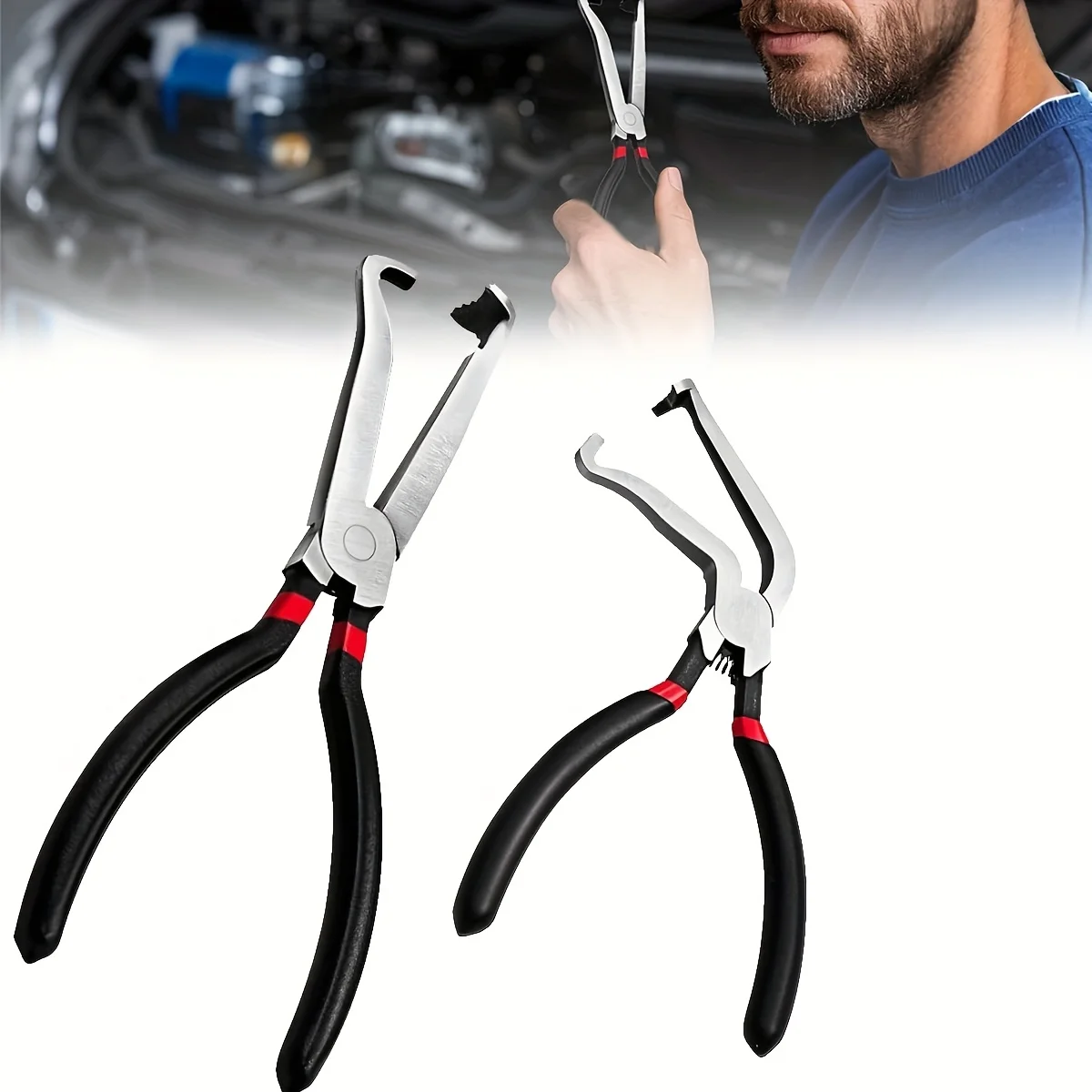 Professional Automotive Wire Disconnect Pliers Set Multi Tool Kit for Electrical System Harness Separation and Removal