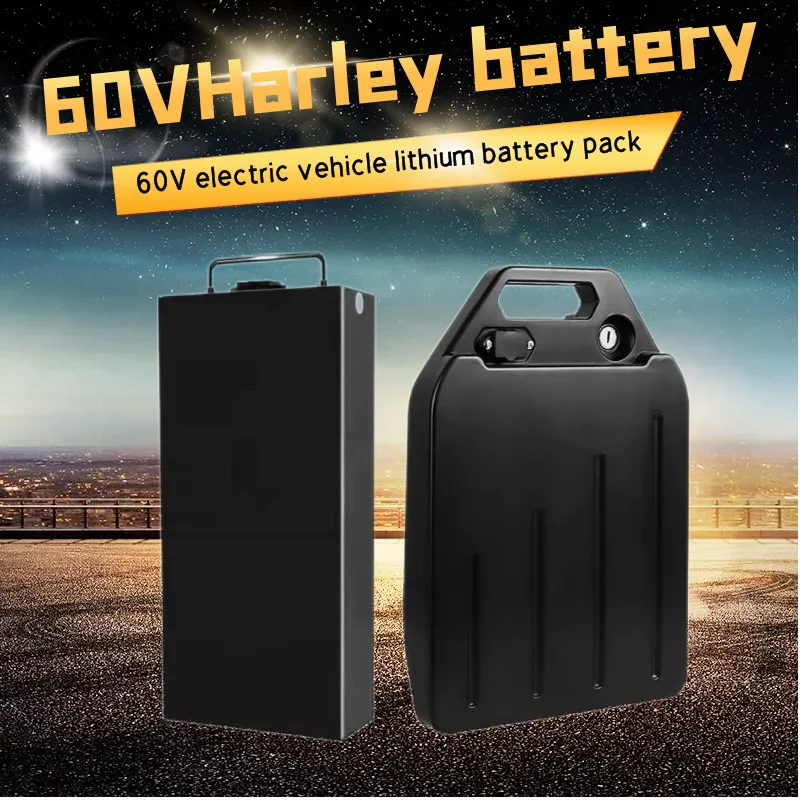 

Original 60V 20ah 30ah 40ah Electric motorcycle Waterproof Lithium Battery 300-1500W use for Citycoco Scooter Bicycle