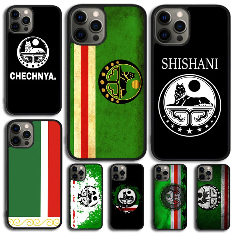 Chechen Flag Phone Case For iPhone 14 15 16 13 12 Mini Max Cover For Apple iPhone 11 Pro Max 6 8 7 Plus SE2020 Coque