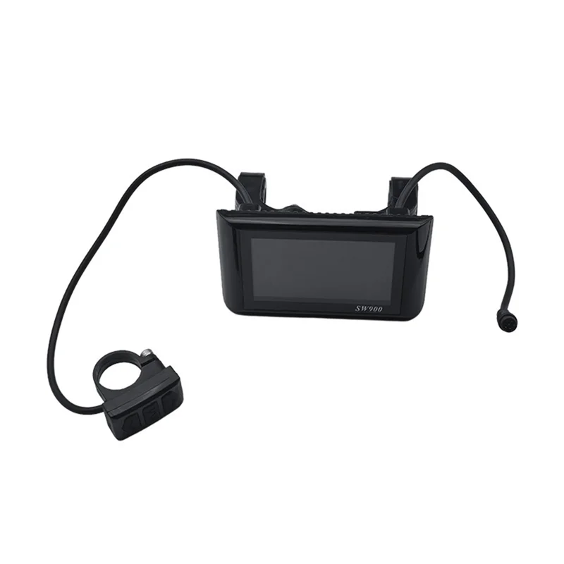 24V-60V SW900 6Pin Color Screen Display Modification Part Electric Bike LCD Display Meter For Electric Scooter-AT20