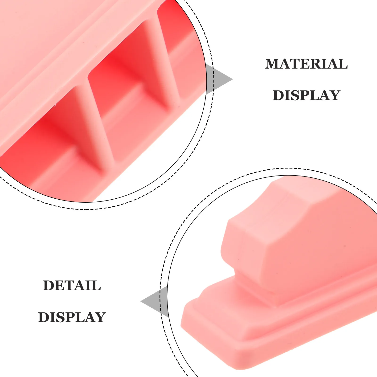 2Pcs Manicure Hand Rest Ergonomic Pink Anti Slip Nail Cushion Stable Finger Support Home Nail Art Practice Aid Beginner Salon