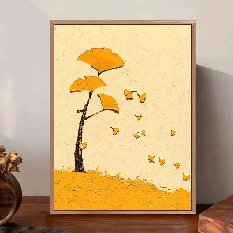 

A6107 Bright sunflower oil painting.