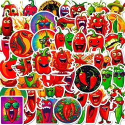 10/25/50pcs Funny Spicy Chilli Meme Stickers Graffiti for DIY Scrapbooking Phone Laptop Travel Luggage Skateboard Helmet Bottle