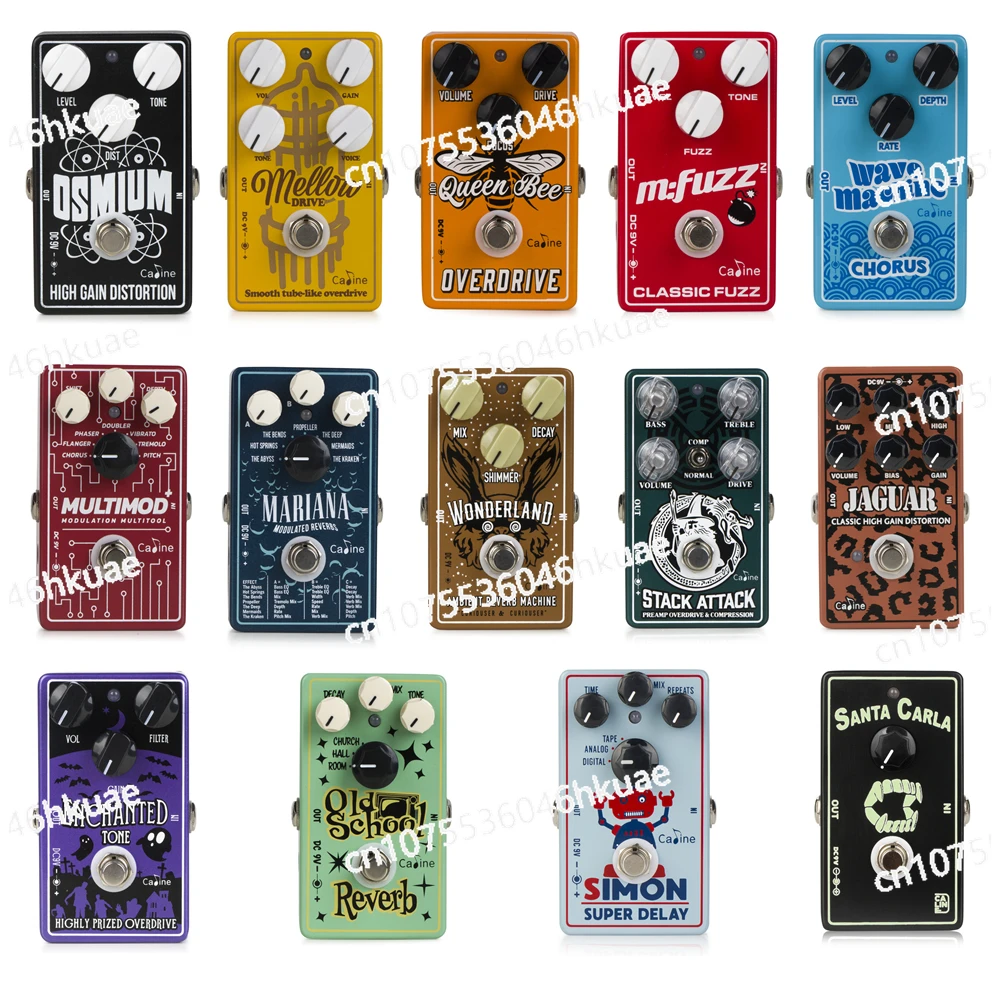 /Dream/Marianna Reverb/Compressor/Simon Delay/Gain Guitar Effects Pedals: Distortion/Overload/Blur/Sustain/Vintage