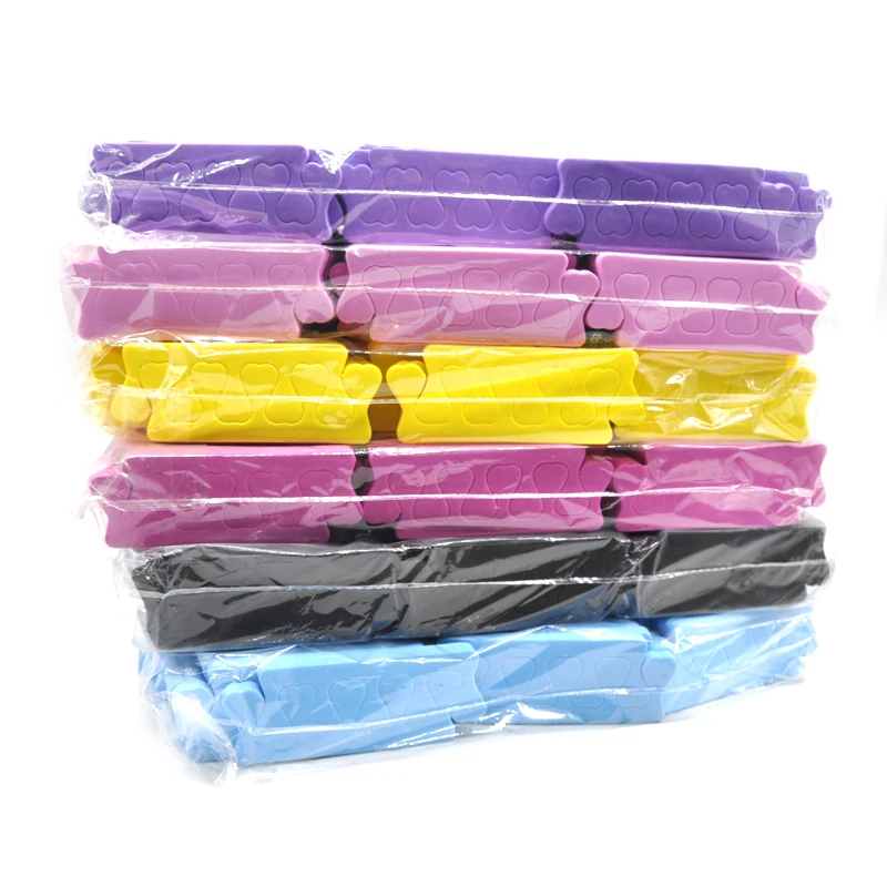 50 Cái/gói Móng Tay Nghệ Thuật Dụng Cụ Ngón Tay Ngón Chân Phân Cách Sơn Móng Tay Chân Chăm Sóc Xốp Mũi Tách Rời Làm Móng Tay Chân Salon/nhà