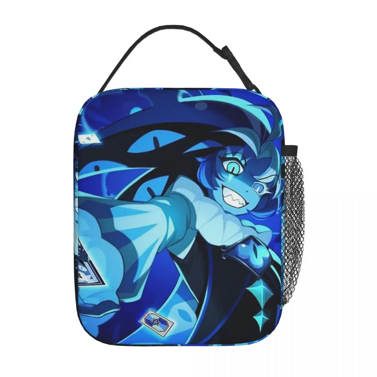 Shadow Milk Cookie Run Kingdom Game Insulated Lunch Bag for Women Children Portable Food Boxes Thermal Lunch Box Tote