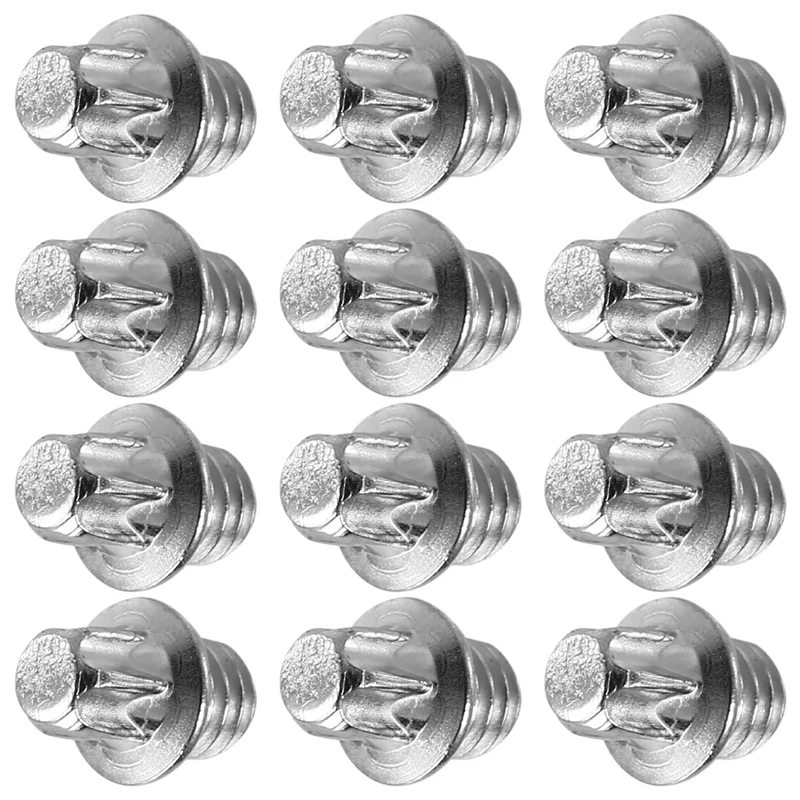 

ABUE-50Pcs Road MTB Folding Bike Pedal Anti-Slip Nail Replacement Screws Pins Bolts Bike Hex M4 Pedal Pin Screws Set Road
