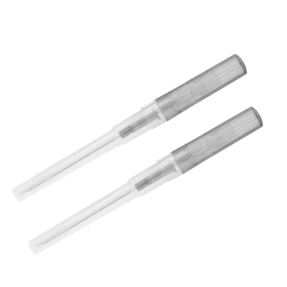 2 Pcs Tattoo Needle Piercing Accessories Puncture Lip Needles Nose Plastic Earring