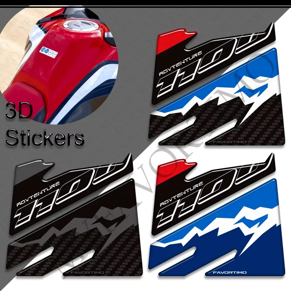 

For CRF 1100L CRF1100L 2024 2025 2026 CRF1100 Africa Twin AfricaTwin Sports Tank Pad Cap Fairing Fender Stickers moto Decals