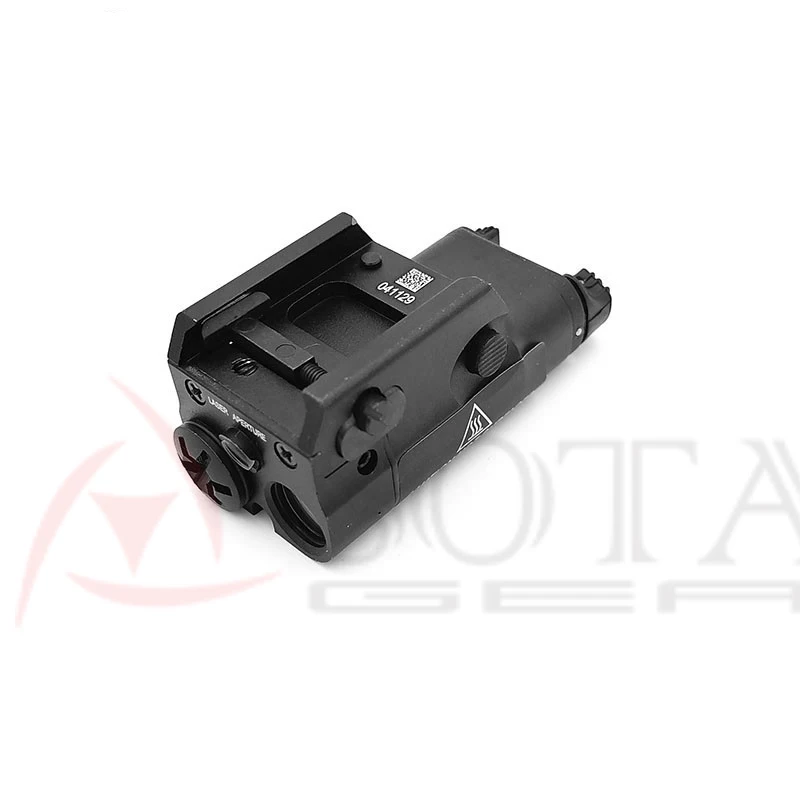SOTAC XC2 Flashlight LED 300Lumens with Red Dot Laser Tactical Scout Light Aluminum Fit 20mm Picatinny Hunting Airsoft