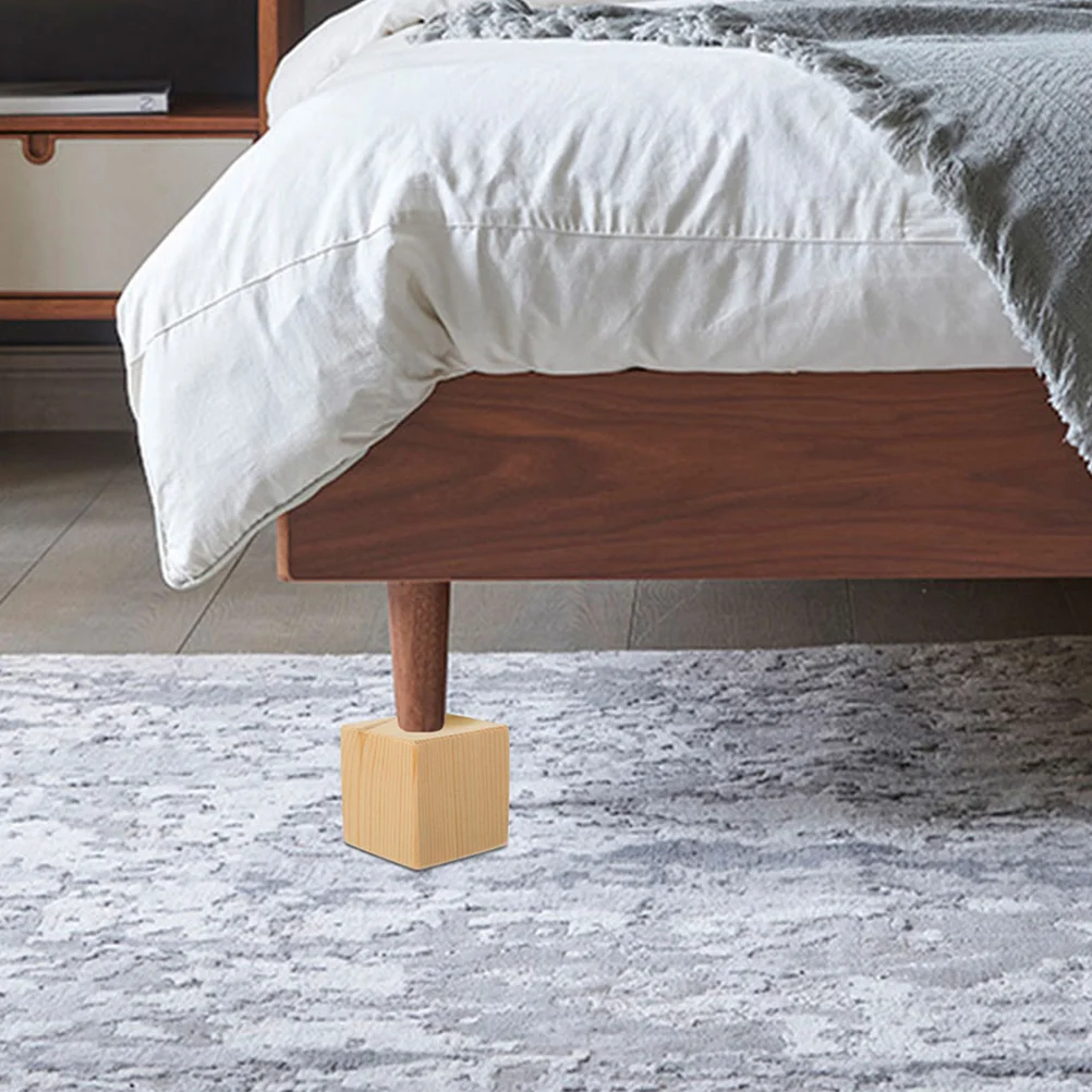 Blocos Riser Heavy Duty, Pé De Cama, Almofadas De Móveis, Perna De Mesa, Risers, Risers, 4 Pcs
