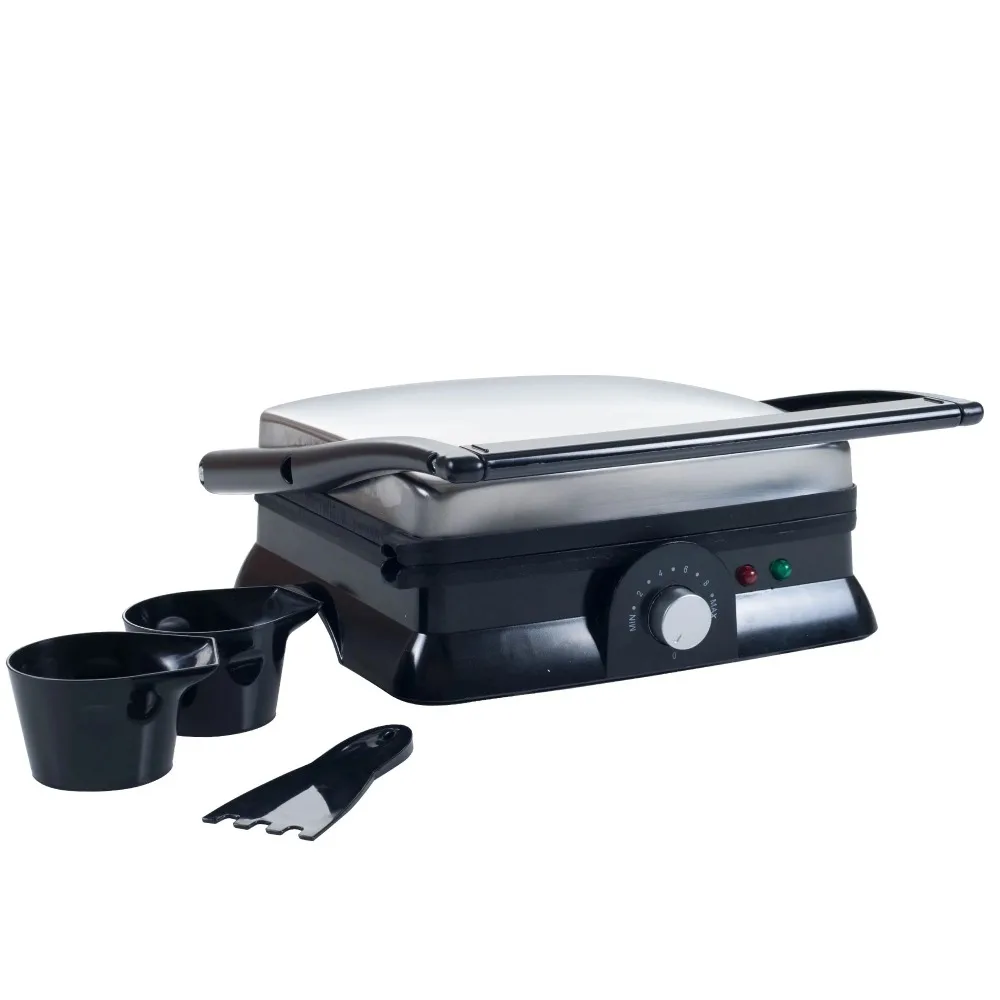 

Panini Press Indoor Grill and Gourmet Sandwich Maker Electric with Nonstick Plates