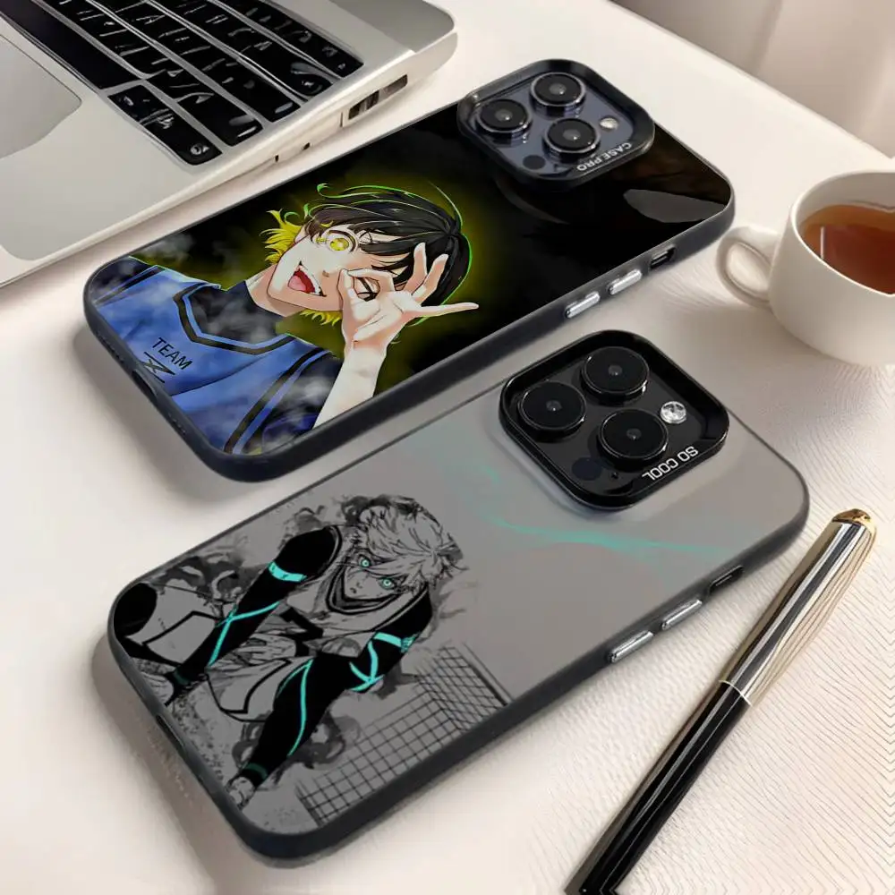 

Чехол для телефона с замком B-Blue для iPhone 16,15,14,13,12,11,8,7,Pro,Max,Plus,Mini,XS,SE Anti Fall Black Matte Hard