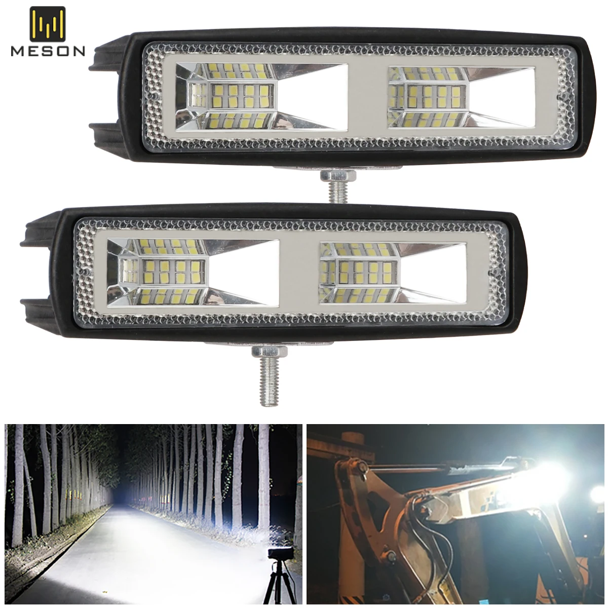 

30W LED Car Work Light High Bright Spotlight Universal Offroad Automobile Truck Driving Fog Headlights DRL Driving Lamp 12V