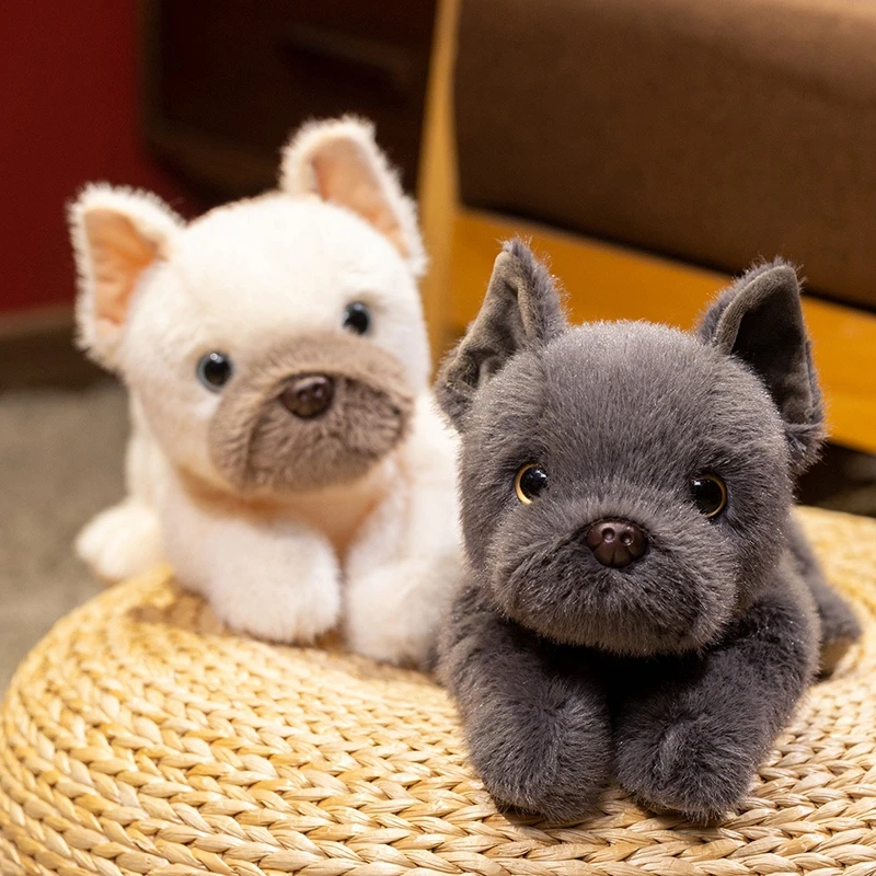 ตุ๊กตาบูลด็อกนอนจำลองขนาด 30 ซม. ของเล่นตุ๊กตาบูลด็อกน่ารัก หมอนตุ๊กตาสุนัข ของขวัญวันเกิดสุดน่ารัก ของขวัญเปิดเทอม ของขวัญอนิเมะ