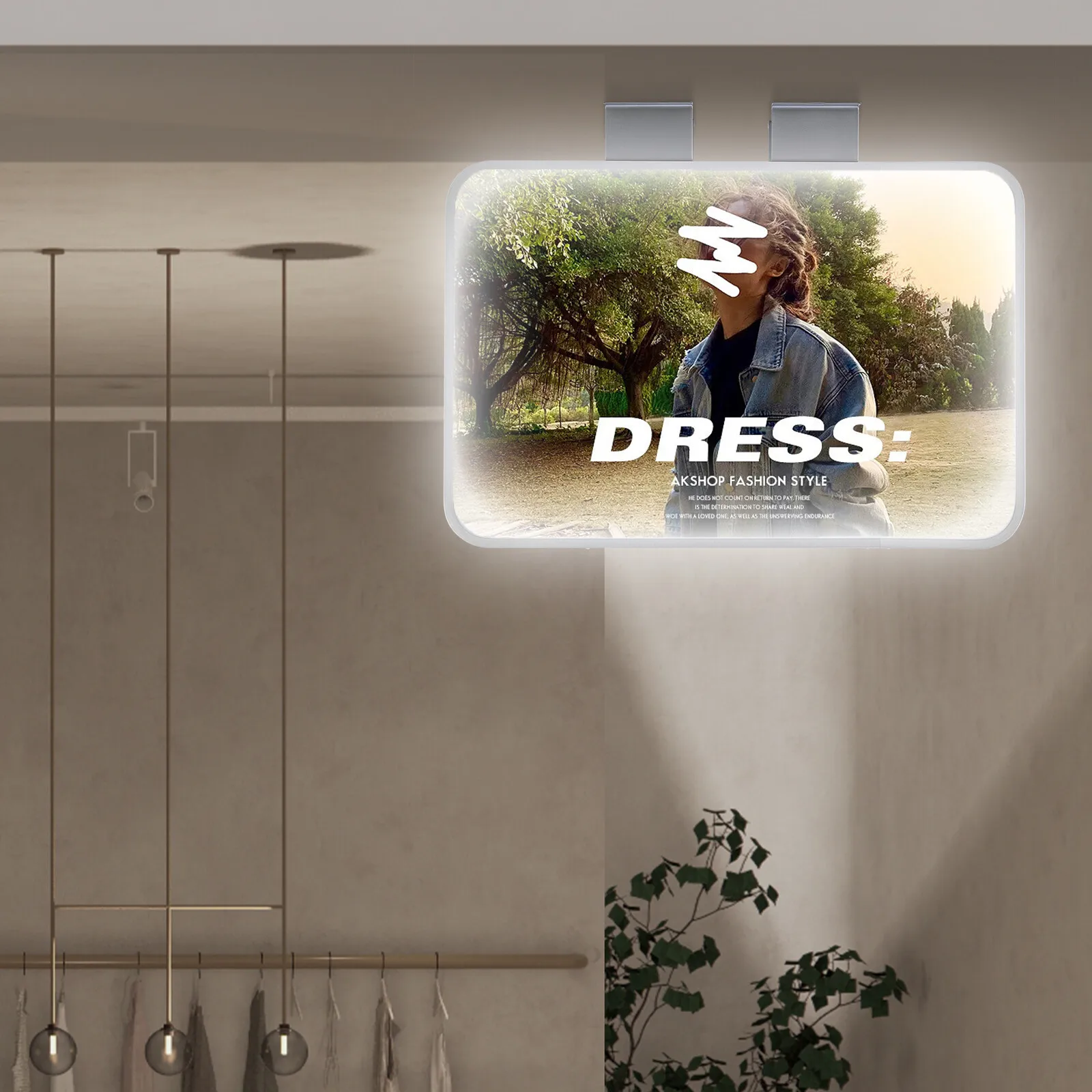 

Multi-Scene LED Double-Sided Light Box - Ideal for Shops/Supermarkets/Restaurants, Low Maintenance Cost, Beautifies&Illuminates