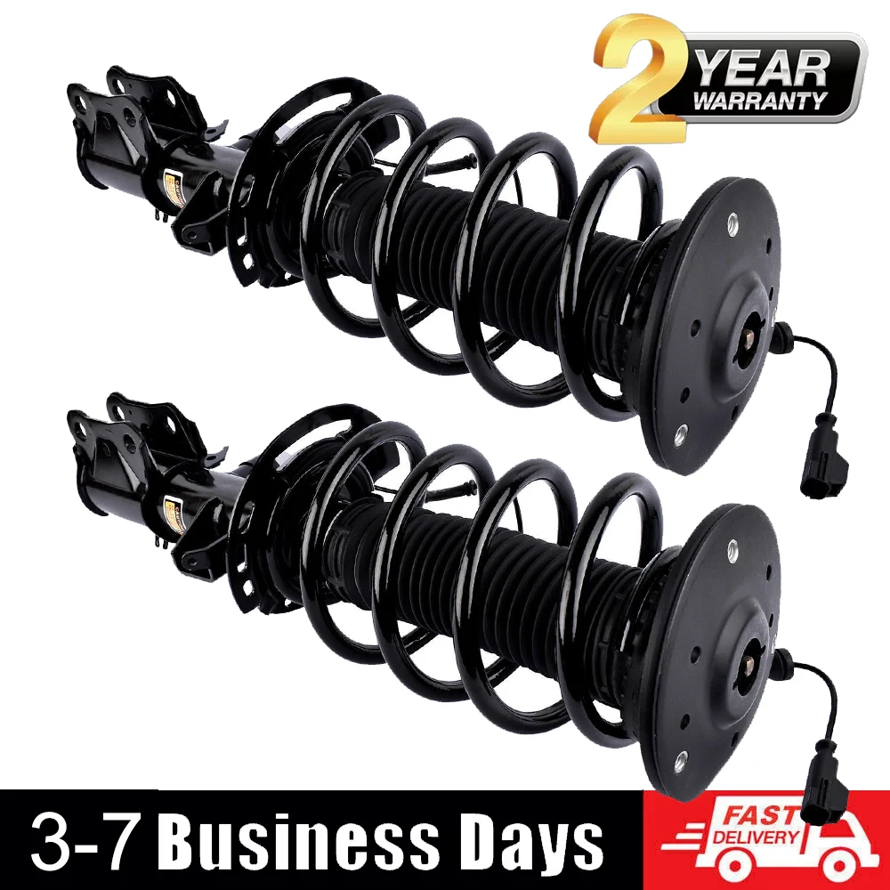 

2X Front Shock Absorber Struts Spring Assys Electric For Lincoln MKX 2016-2018