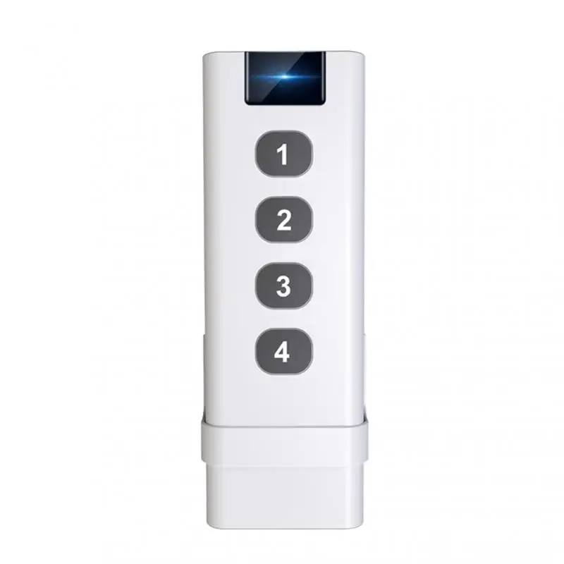 TUYA ZigBee smart house Wireless Scene Switch 4 Gang Remote Portable Tuya Zigbee Hub Required No limit to Control Devices