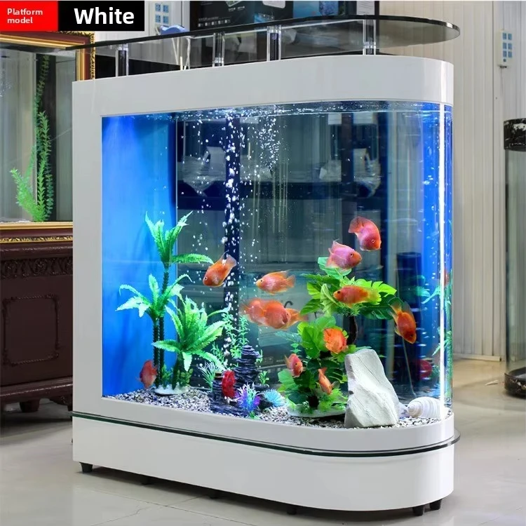 Customized 150L-1500L Aquaculture Aerator Rectangle Glass Fish Tank Industrial Oxygen Aeration System