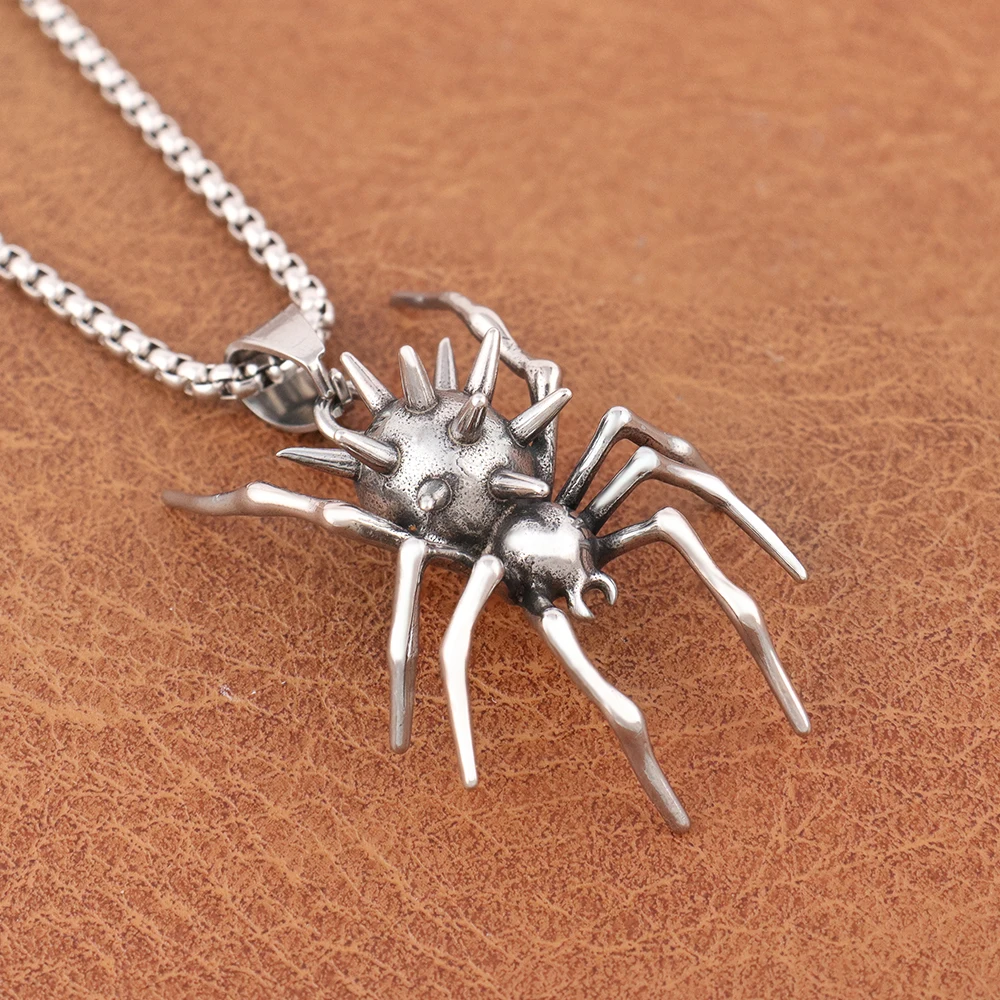 Fashion Charm All Kinds of Animal Pendant Vintage Stainless Steel Men's Animal Necklaces Punk Hip Hop Party Jewelry Dropshipping