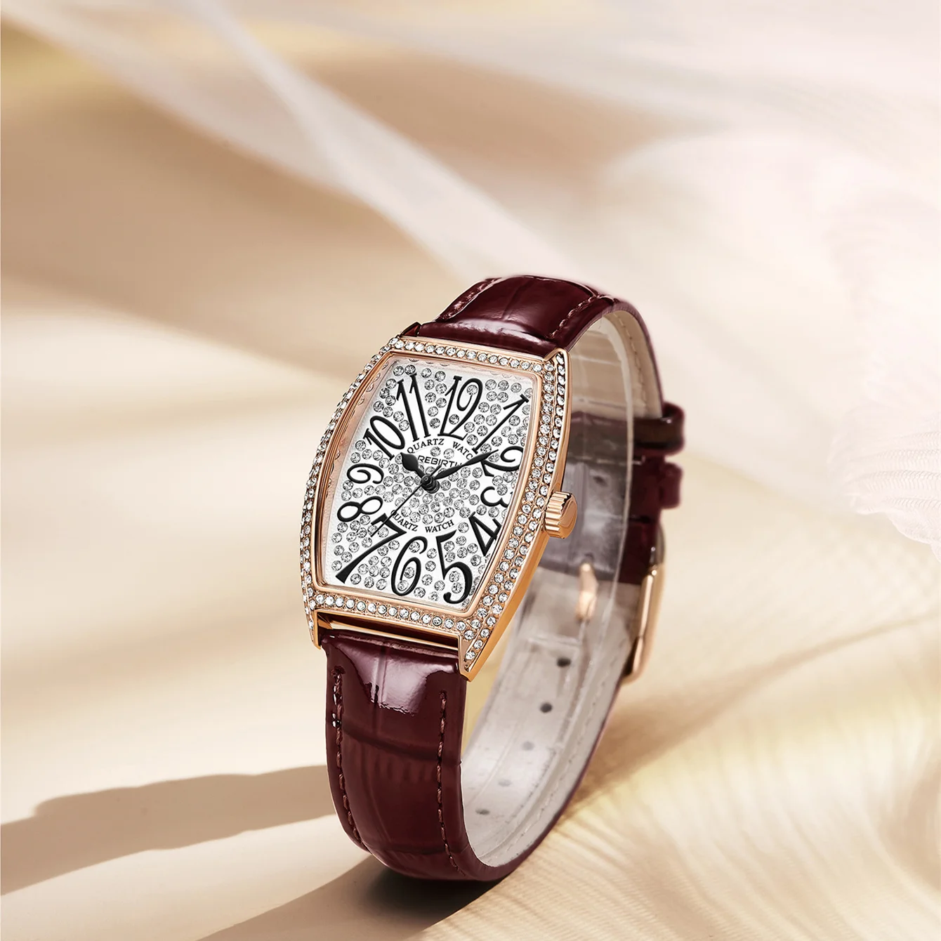 

Gypsophila Light Роскошные элегантные и щедрые модные кварцевые часы