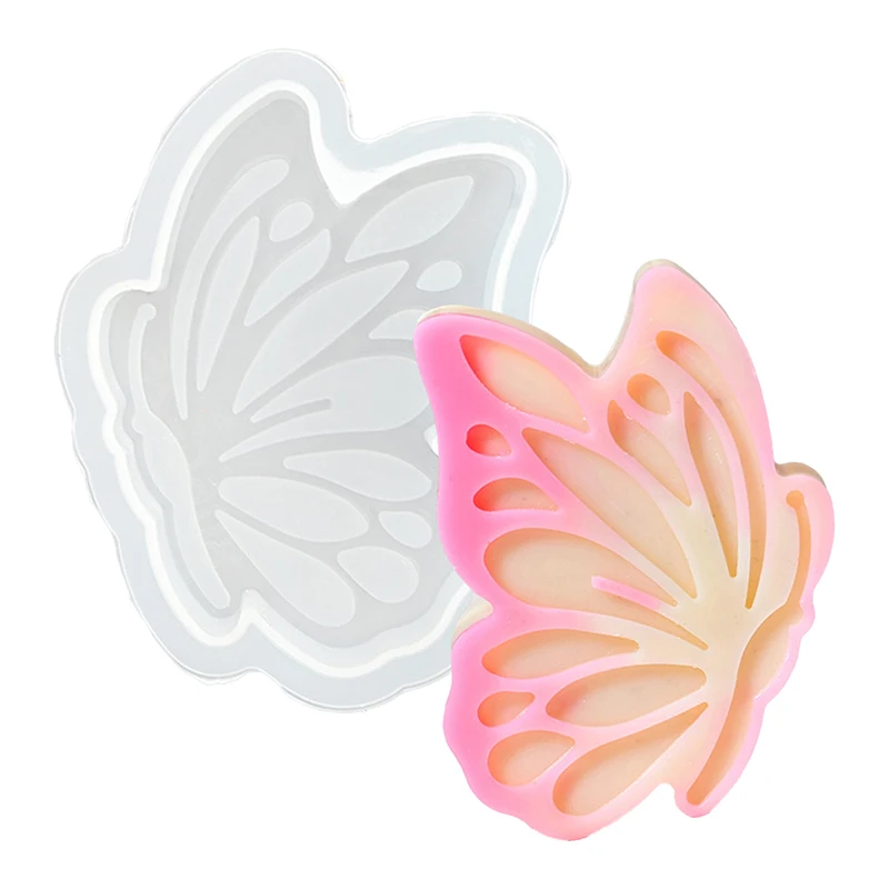 1/7 Uds molde de silicona de conejo de Pascua flor hueca impresa gato conejito vela molde de silicona resina moldes de yeso manualidades Diy decoración del hogar