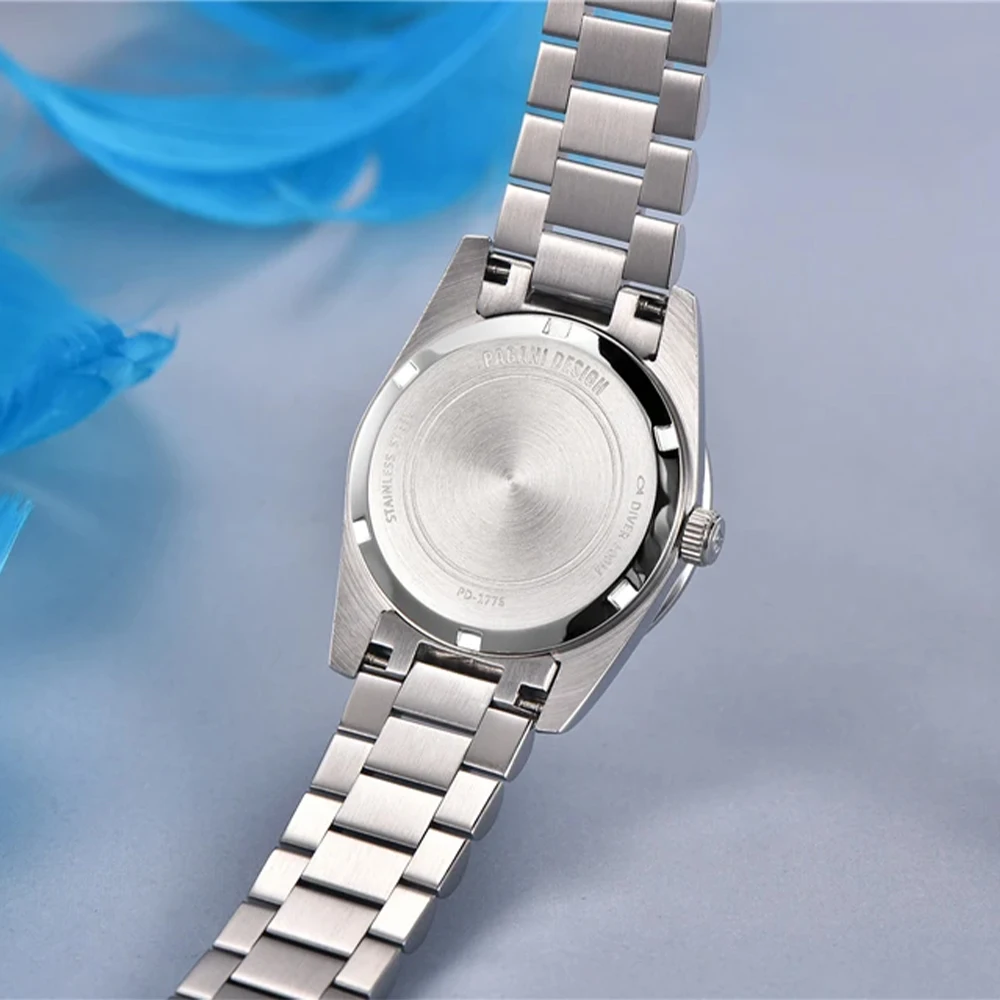 2025 New Luxury PAGANI DESIGN Trendy Women's Diamond 32mm Quartz Watches Sapphire Glass Business Style Gift Date Women's Watches