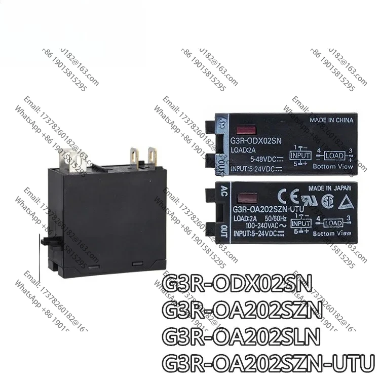 

100% оригинальное НОВОЕ твердотельное реле G3R-ODX02SN G3RODX02SN G3R-OA202SLN G3R-OA202SZN-UTU G2R-OA202SZN DC24V 2A DIP4