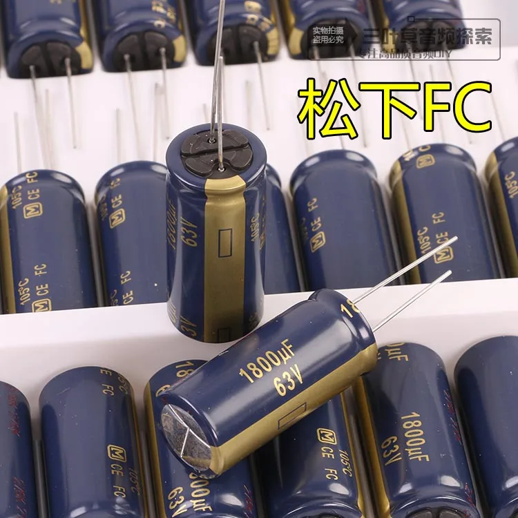 FC 47 panassonicsc febre febre áudio capacitor 220UF 100UF 470UF 2700UF 1000UF 5600UF 330UF 3300UF 1200UF 1800UF 63V 100V