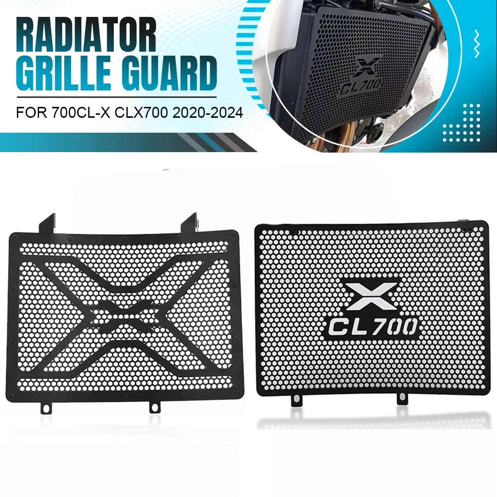 

For CFMOTO 700CL-X CLX700 2020 2021 2022 2023 2024 2025 Radiator Grille Guard Cover Protection Motorcycle Accessories Aluminium